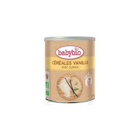 Babybio cereales vanille 6m 220g