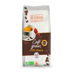 Café grain Arabica Médium, Rond & équilibré 1kg BIO